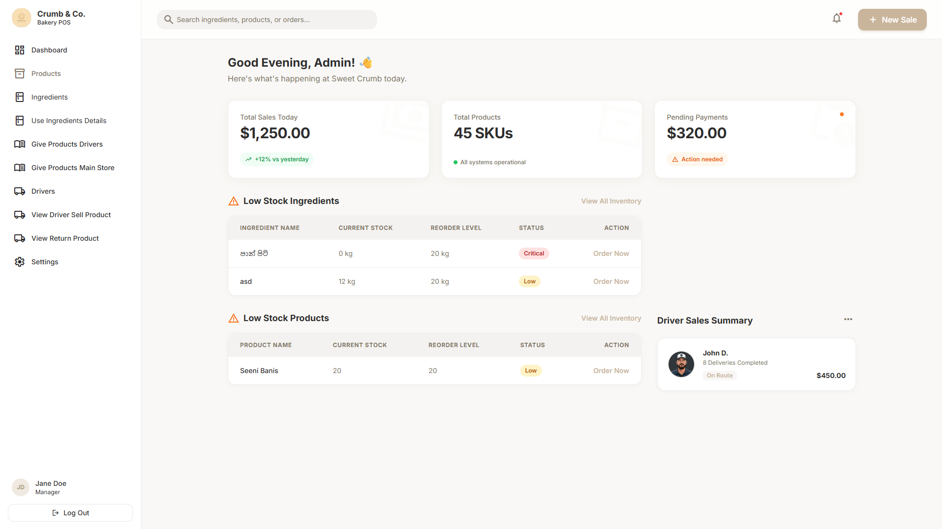 Mobile banking app mockup